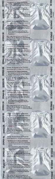 Cefoprox 200mg Strip Of 10 Tablets