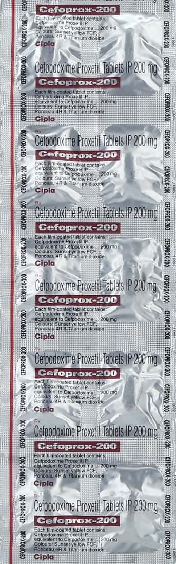 Cefoprox 200 MG Tablet (10): Uses, Side Effects, Price & Dosage | PharmEasy