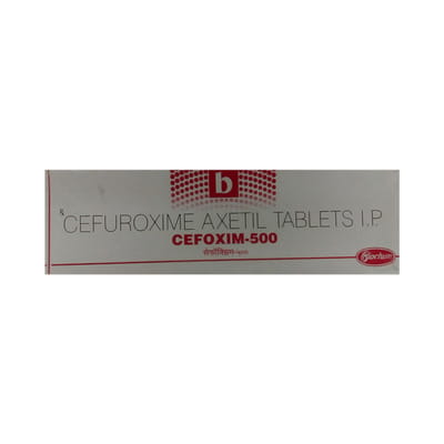 Cefoxim 500mg Strip Of 4 Tablets