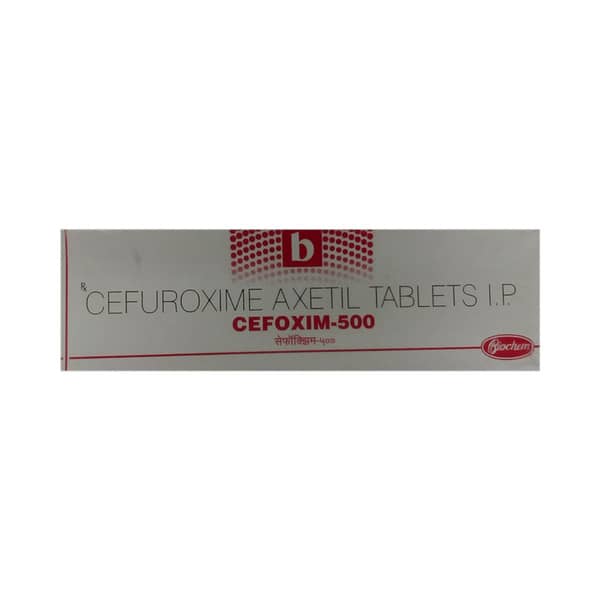 Cefoxim 500mg Strip Of 4 Tablets