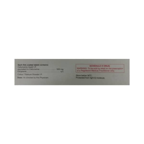 Cefoxim 500mg Strip Of 4 Tablets