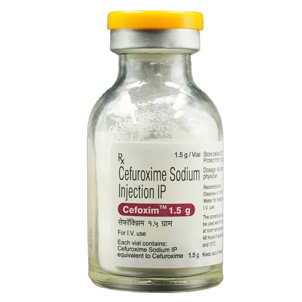 Cefoxim 1.5Gm Dry Vial Of 1 Powder For Injection