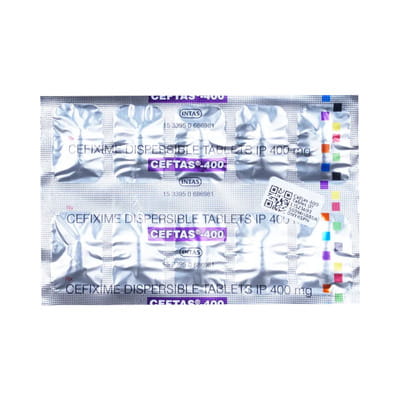 Ceftas 400mg Strip Of 5 Tablets