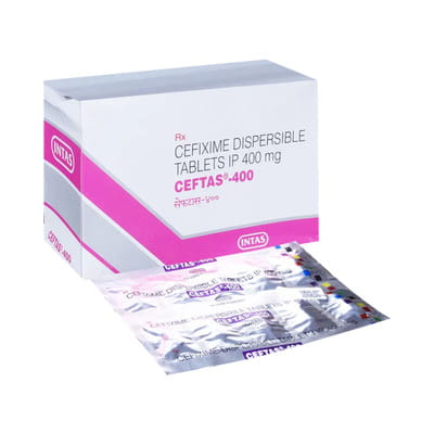 Ceftas 400mg Strip Of 5 Tablets