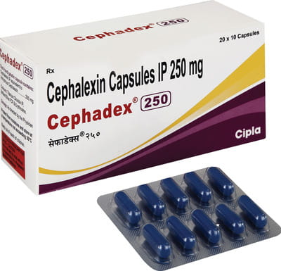 Cephadex 250mg Strip Of 10 Capsules