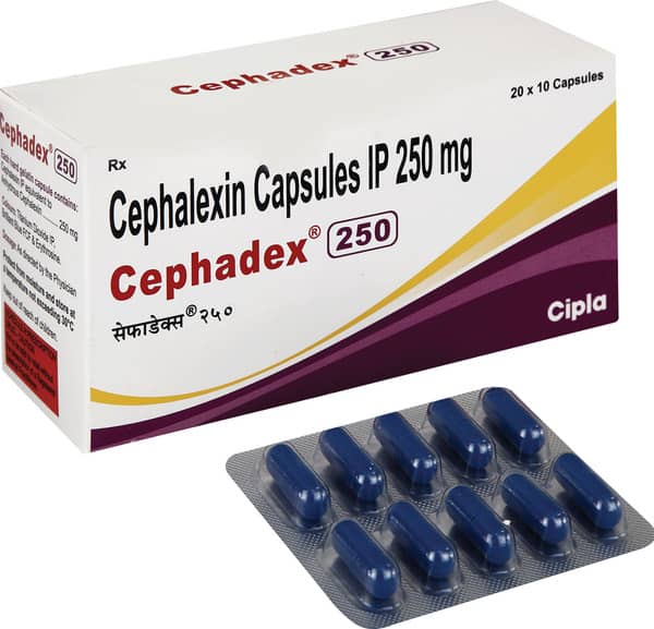 Cephadex 250mg Strip Of 10 Capsules