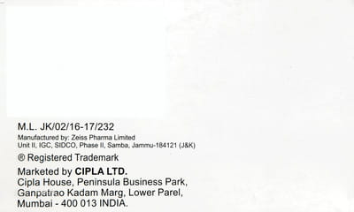 Cephadex Dt 125mg Strip Of 10 Tablets