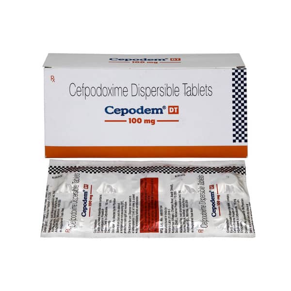 Cepodem Dt 100mg Strip Of 10 Tablets