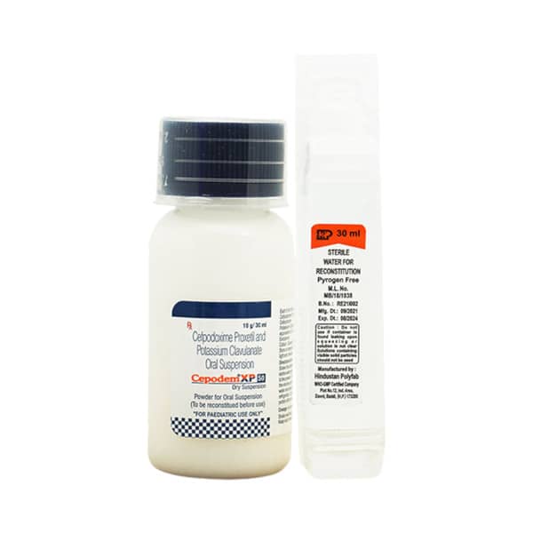 Cepodem Xp 50Mg Dry Syrup 30Ml