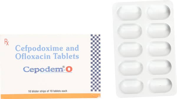Cepodem O Strip Of 10 Tablets