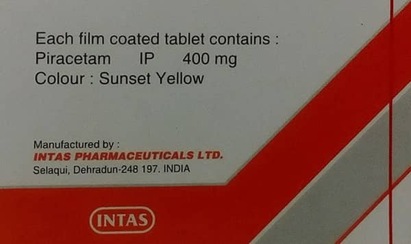 Cerecetam 400mg Strip Of 10 Tablets