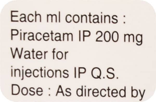 Cerecetam Injection 15ml