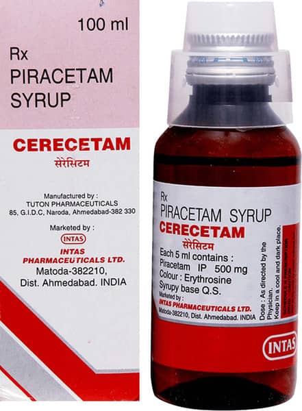 Cerecetam Bottle Of 100ml Syrup