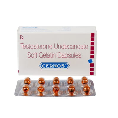 Cernos 40mg Strip Of 10 Softgel Capsules