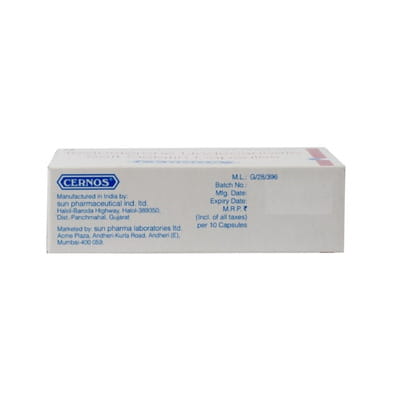 Cernos 40mg Strip Of 10 Softgel Capsules