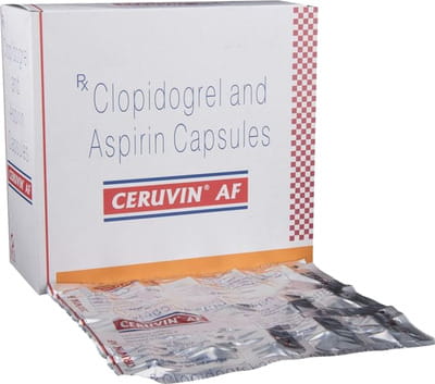 Ceruvin Af Strip Of 10 Capsules