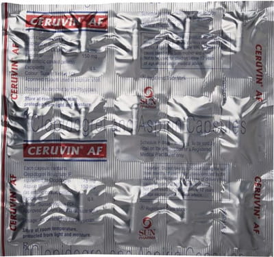 Ceruvin Af Strip Of 10 Capsules