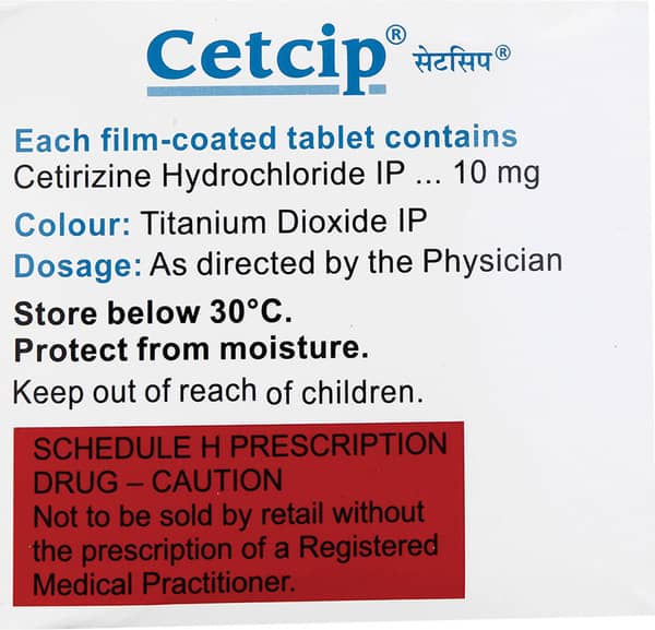 Cetcip Tablet