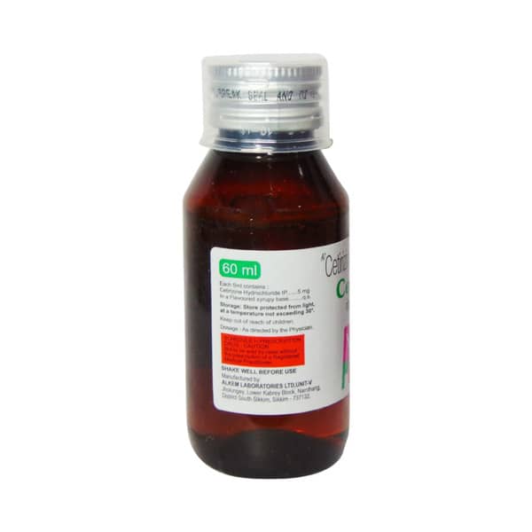 Cetiriz Bottle Of 60ml Syrup