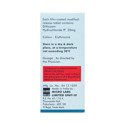 Channel 30mg Strip Of 10 Tablets