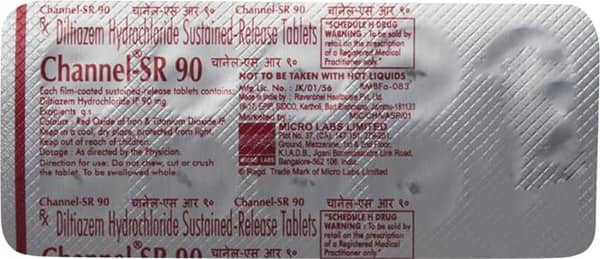 Channel Sr 90Mg Strip Of 10 Tablets