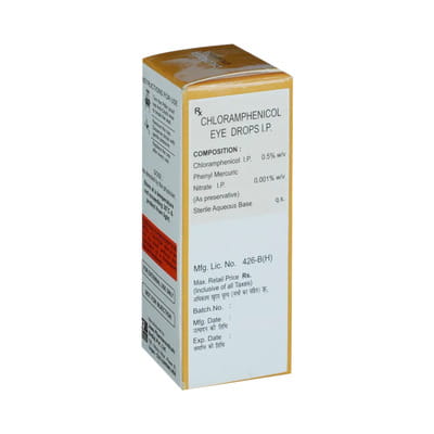 Chlorocol Bottle Of 10ml Eye Drops