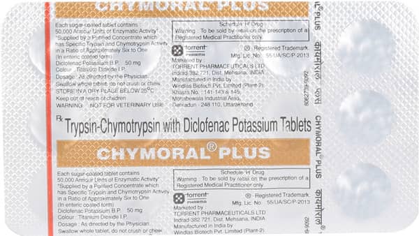 Chymoral Plus Strip Of 15 Tablets