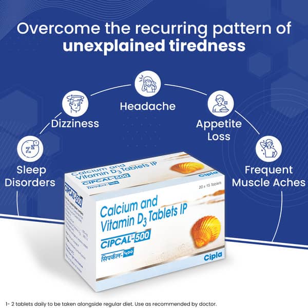 Cipcal 500 Tablet