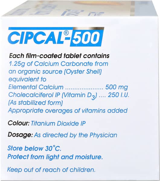 Cipcal 500 Tablet