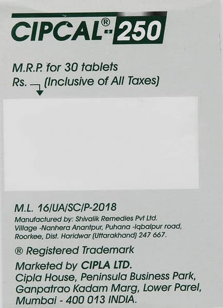 Cipcal-250 Tablet