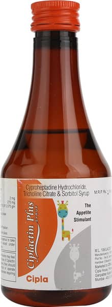 Ciplactin Plus Bottle Of 200ml Syrup
