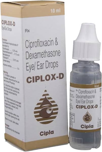 Ciplox D Bottle Of 10Ml Eye/Ear Drops