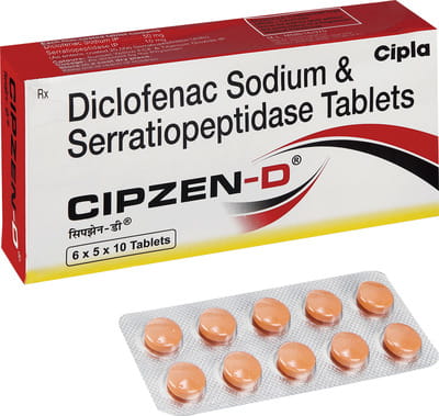 Cipzen D Strip Of 10 Tablets