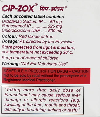 Cip Zox Strip Of 6 Tablets