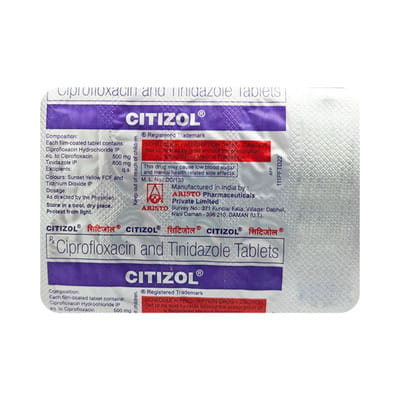 Citizol Strip Of 10 Tablets