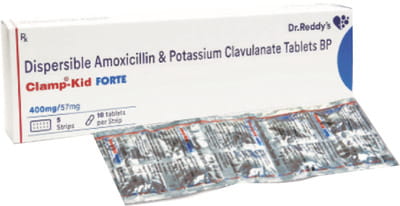 Clamp Kid Forte Strip Of 10 Tablets