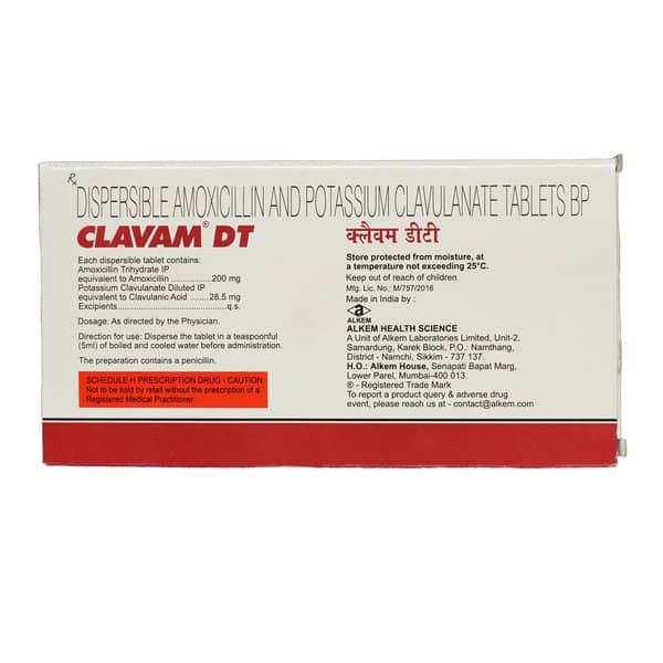 Clavam Dt Tablet