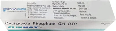 Clinmax 1% Gel 20gm