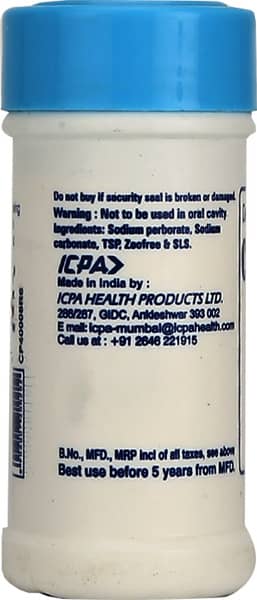 Clinsodent Bottle Of 60gm Denture Cleaning Powder