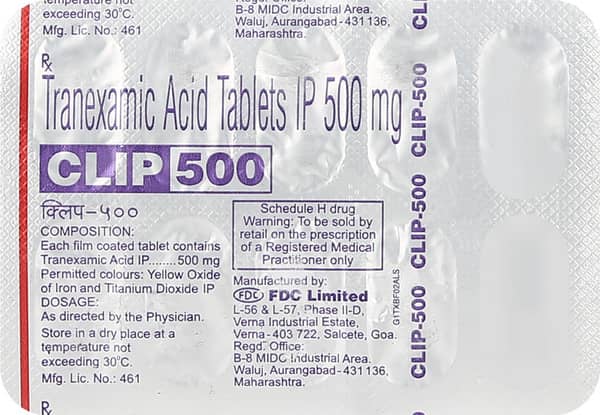 Clip 500mg Strip Of 10 Tablets