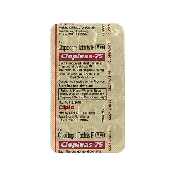 Clopivas 75 Tablet