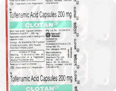 Clotan 200mg Strip Of 10 Capsules