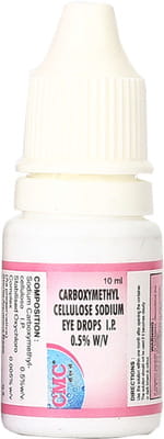 10एमएल आई ड्रॉप्स की cmc बोतल