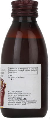 Cofryl Cough Bottle Of 100ml Syrup