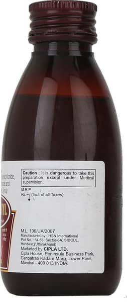 Cofryl Bottle Of 100ml Syrup