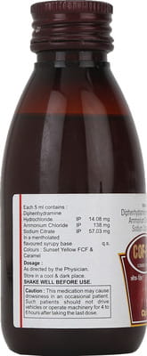 Cofryl Cough Bottle Of 100ml Syrup