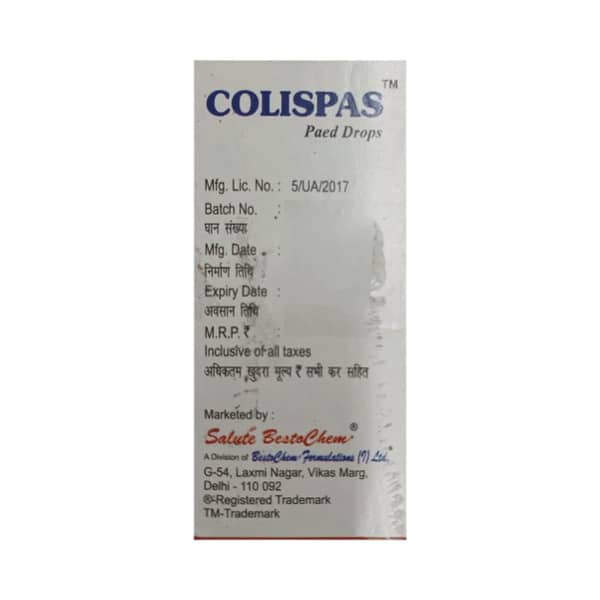 Colispas Paed Drops 10ml