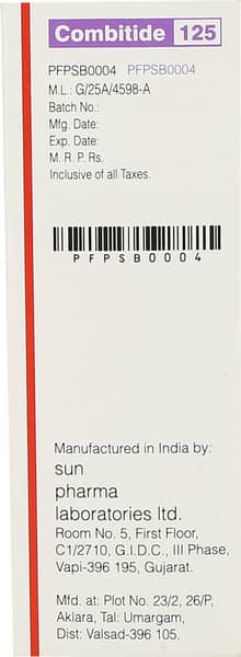 Combitide 125mcg Box Of 120md Metered Dose Inhaler