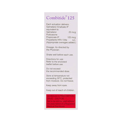 Combitide 250mcg Box Of 60md Metered Dose Inhaler