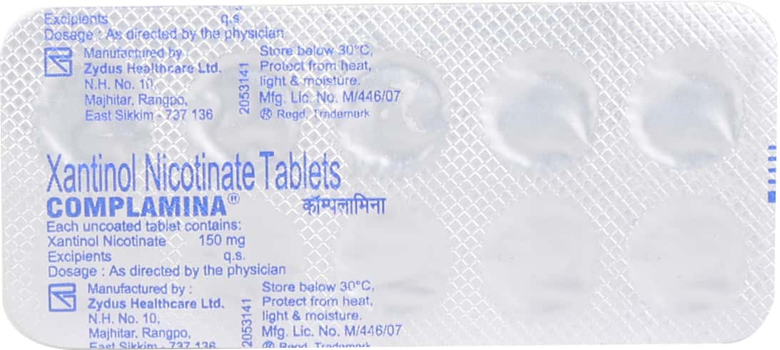 complamina 150mg ampoule of 2ml injection
